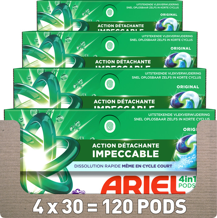 Ariel 4in1 Pods Original - 120 pieces Main Image