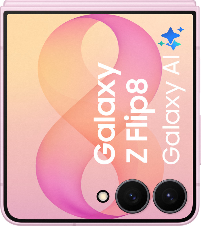 Samsung Galaxy Z Flip8 256GB Rosa 5G vorne