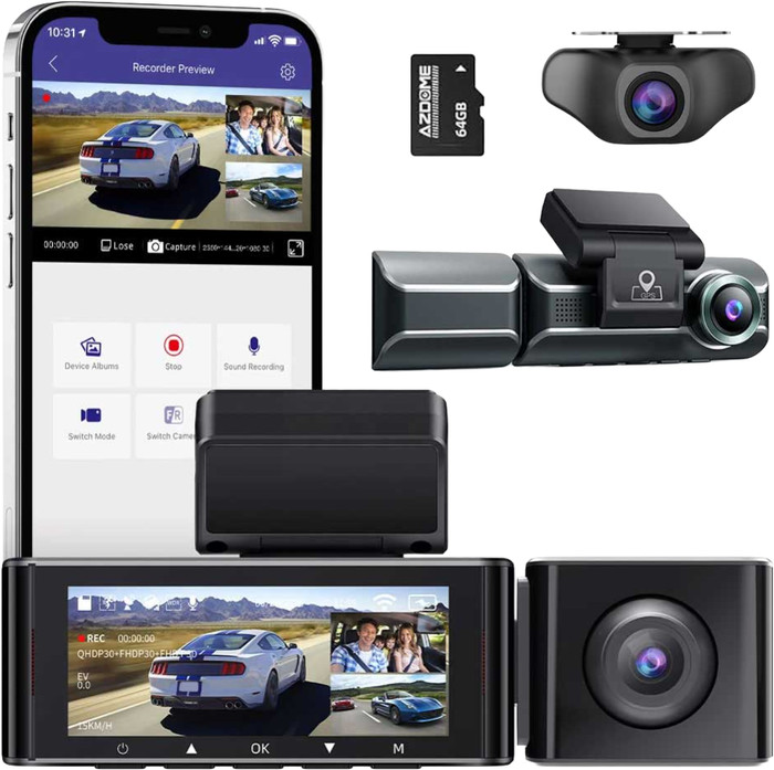AZDome M770 Pro 3CH accessory