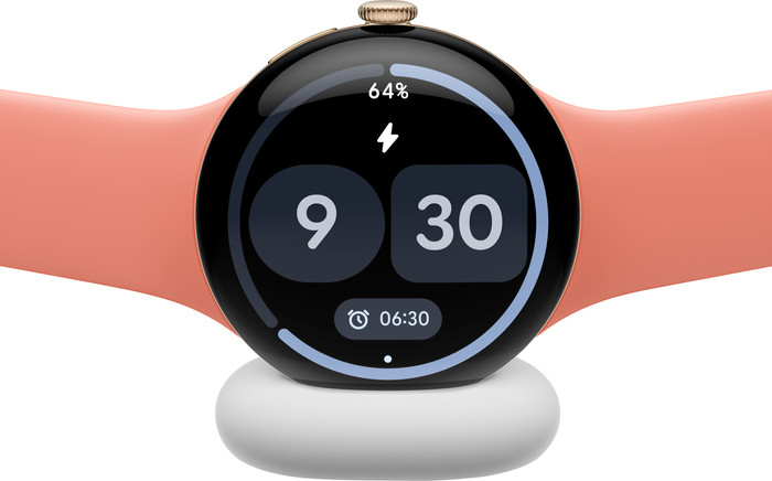 Google Pixel Watch 5 Pink 41mm front