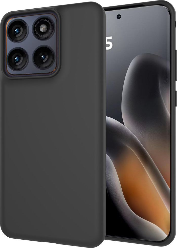 Just in Case KickLite Motorola Edge 70 Fusion Backcover Schwarz Verbundprodukt