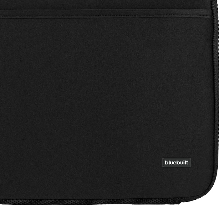 BlueBuild Laptop Sleeve width 41 cm 18 inch L Black detail