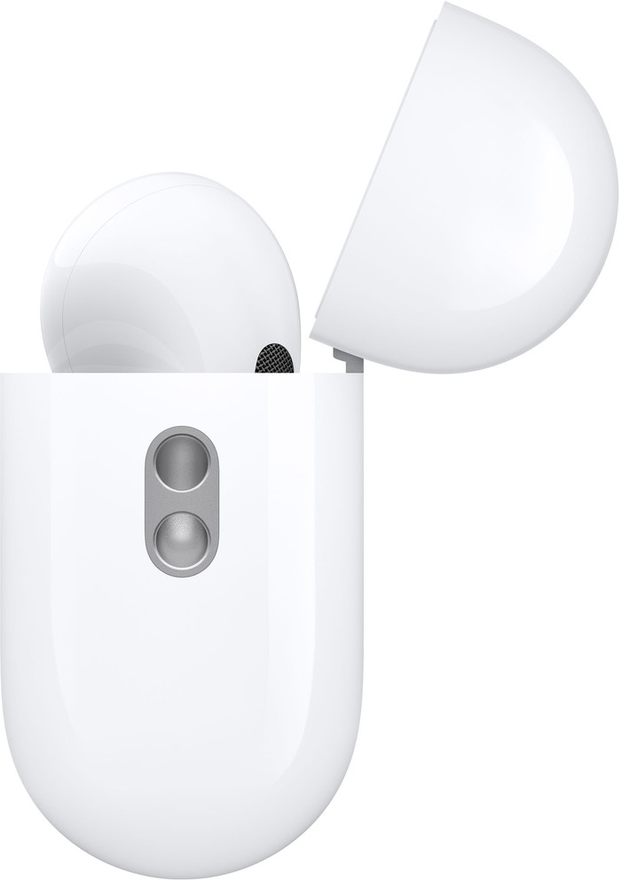 Refurbished AirPods Pro 2 with Lightning charging case right side