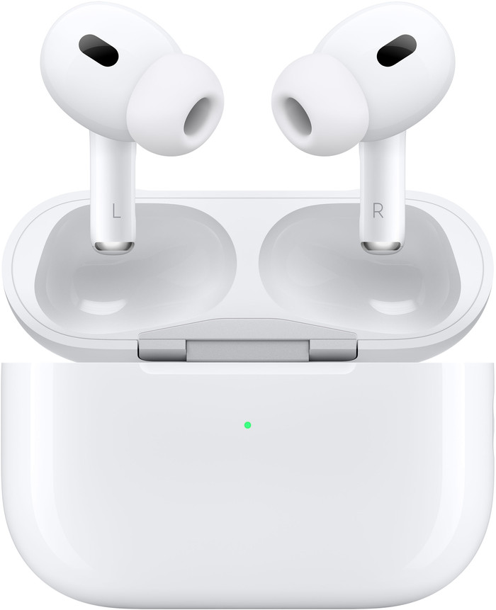 Refurbished AirPods Pro 2 with Lightning charging case front