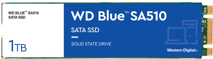 WD Blue SA510 1 TB SATA M.2 SSD vorne
