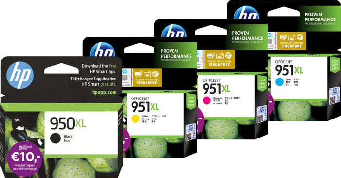 HP 951XL Druckerpatronen Schwarz/Farbe Multipack Main Image