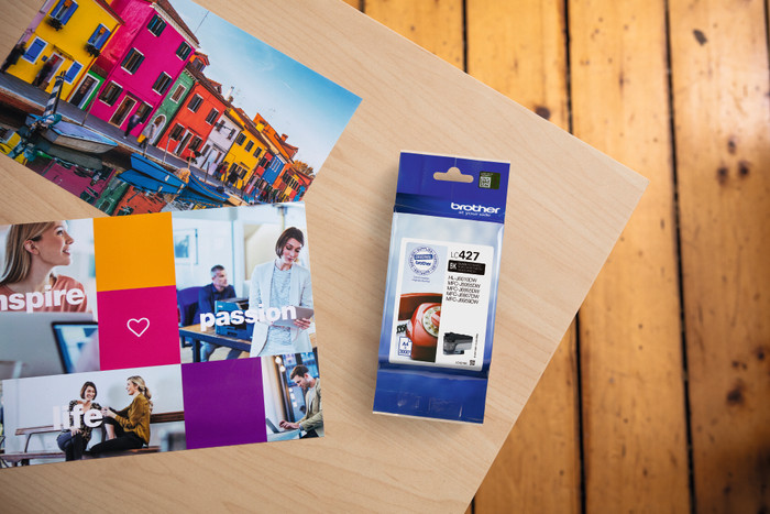 Brother LC-427 Cartridge Black product in use