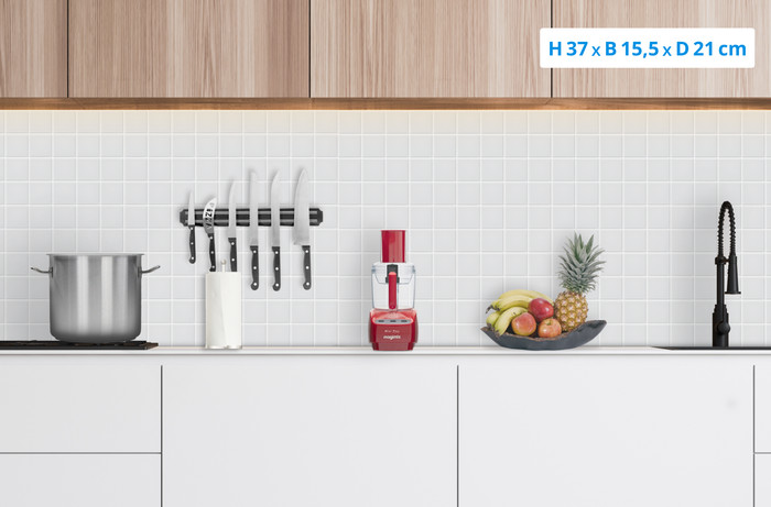 Magimix Le Mini Plus Red visual Coolblue 1