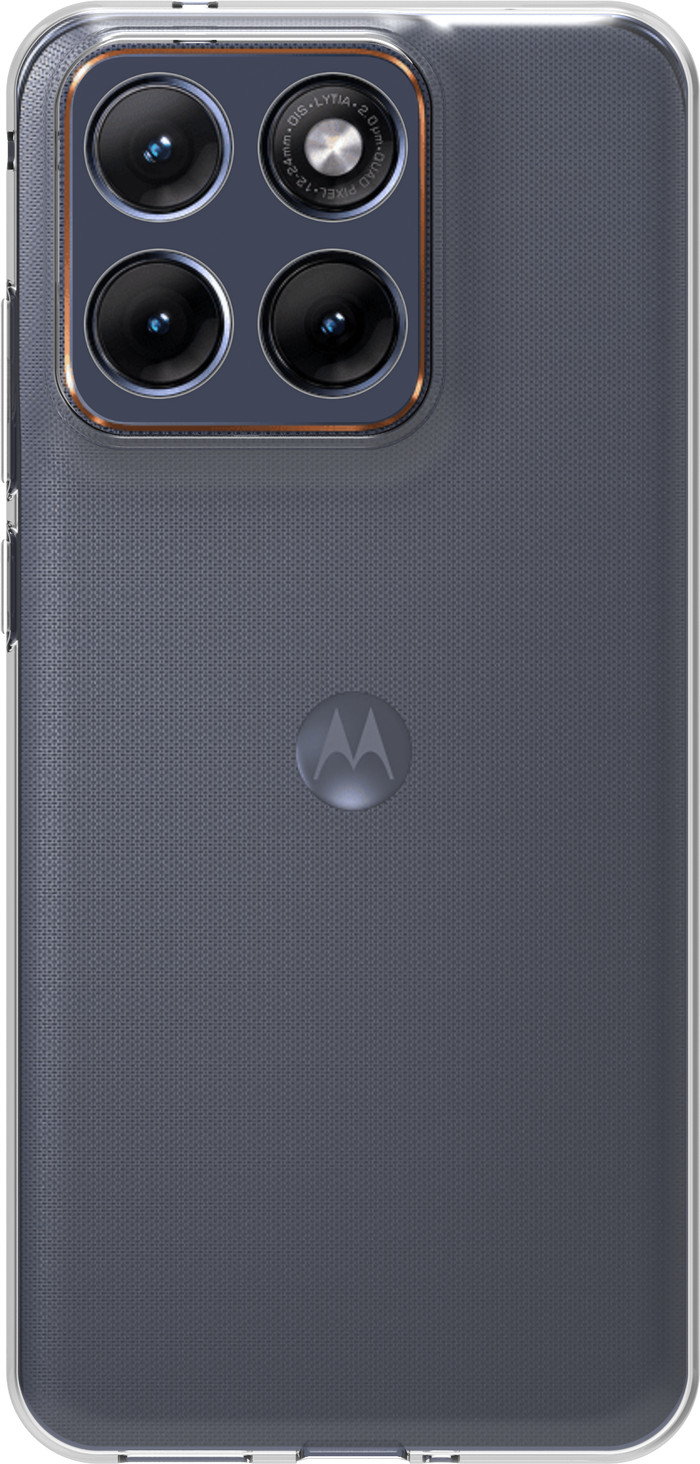 BlueBuilt Motorola Edge 70 Fusion Backcover Transparent Main Image