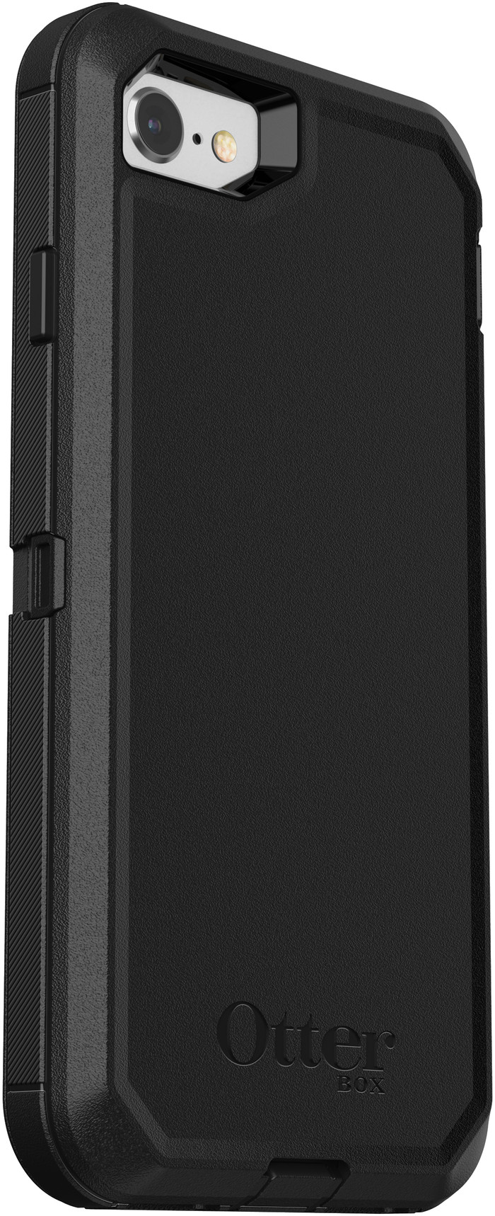 OtterBox Defender Apple iPhone SE 2022/SE 2020/8/7 Back Cover Black right side