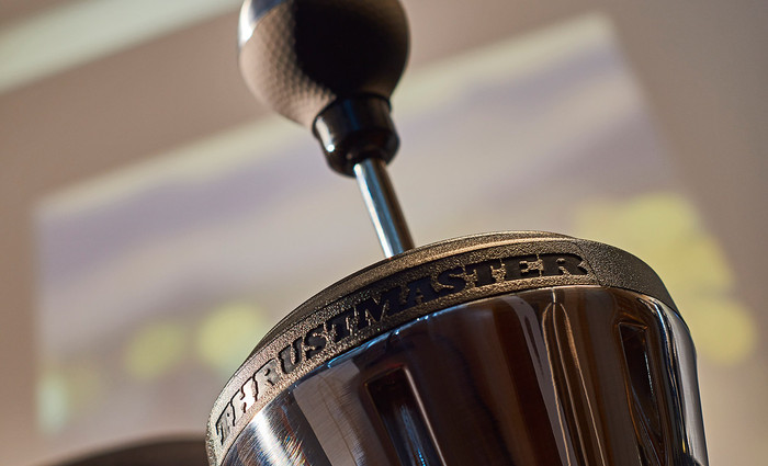 Thrustmaster T300 RS GT + TH8A Shifter product in use