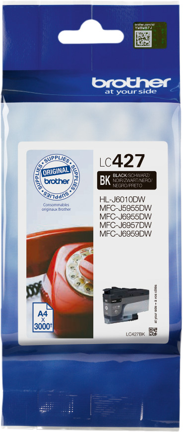 Brother LC-427 Cartridge Black Main Image