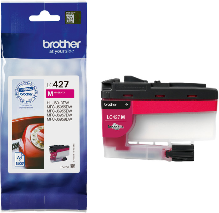Brother LC-427 Cartridge Magenta front