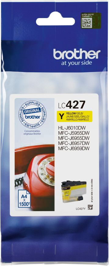 Brother LC-427 Cartridge Yellow Main Image