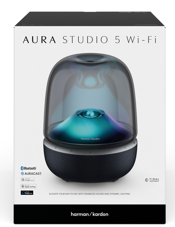 Harman Kardon Aura Studio 5 WiFi Black packaging