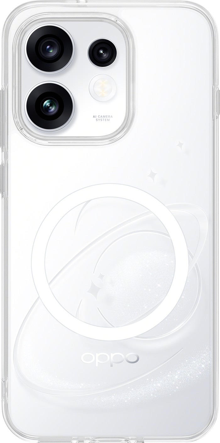 OPPO Reno16 / Reno16 Pro Backcover mit Magnet Transparent Main Image