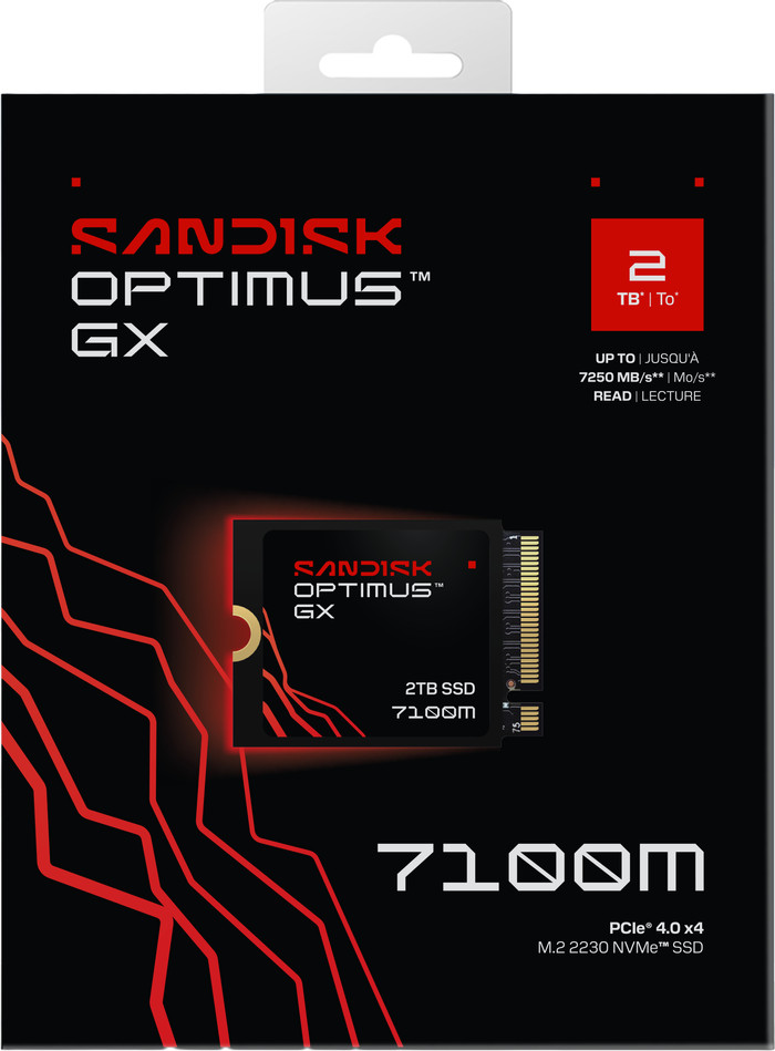 SANDISK Optimus GX 7100M 2TB NVMe-SSD Main Image