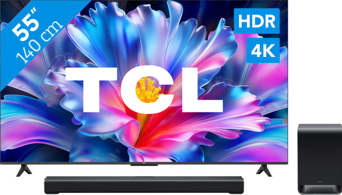 TCL LED 55 Zoll P6L (2026) + TCL S60K Main Image