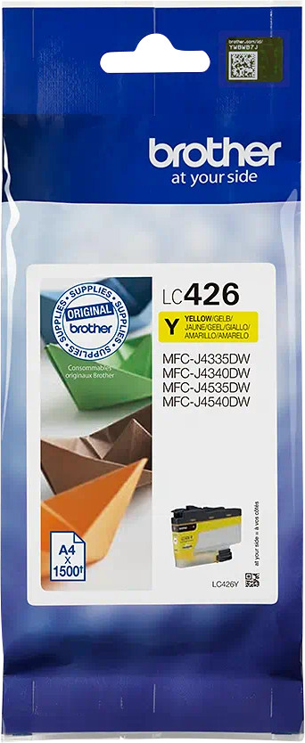 Brother LC-426 Cartridge Yellow Main Image