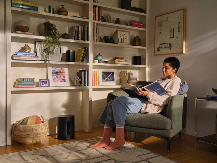 Sonos Beam Gen2 + Sonos Sub Mini produkt in gebrauch