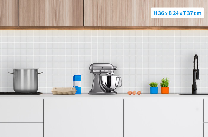 KitchenAid Artisan Küchenmaschine 5KSM175PS Medaillon-Silber null