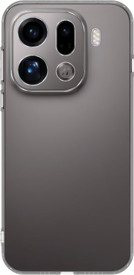 Just in Case Soft Design OPPO Find X9 Pro Back Cover Transparent Main Image