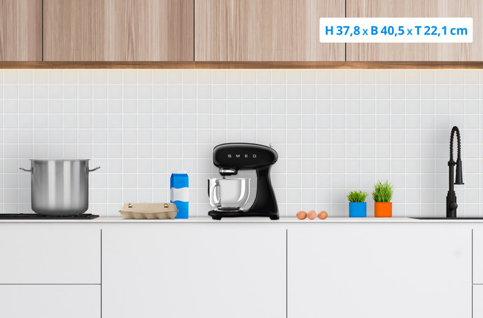 SMEG SMF03BLEU Schwarz visuelles Coolblue 1