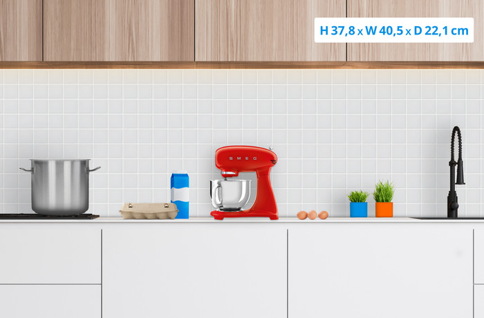 SMEG SMF03RDEU Red visual Coolblue 1