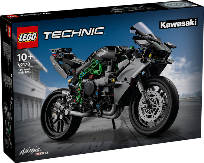 LEGO Technic Kawasaki Ninja H2R Motorcycle 42170 packaging