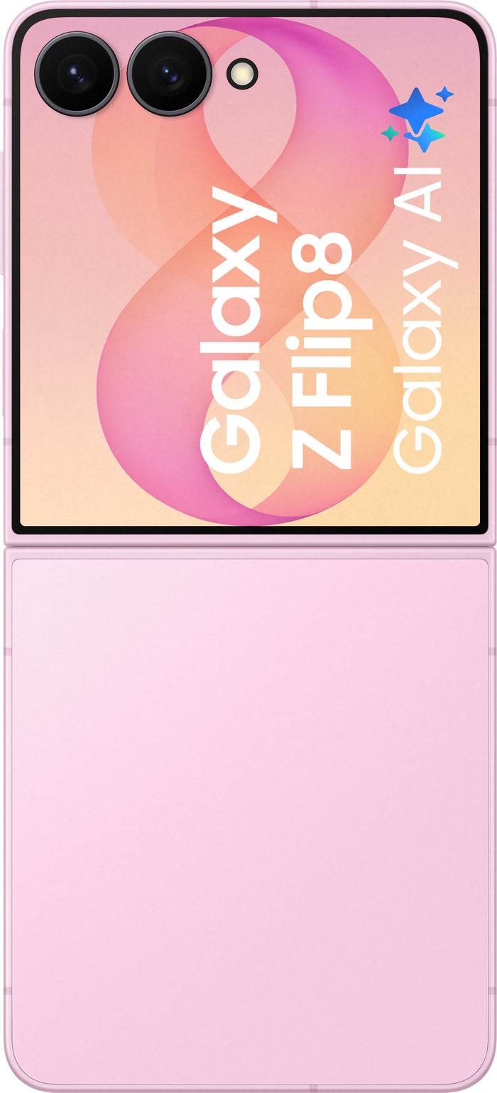 Samsung Galaxy Z Flip8 256GB Rosa 5G rückseite