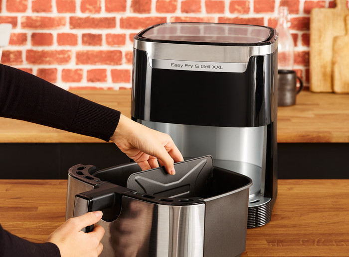 Tefal Easy Fry & Grill XXL EY801D produkt in gebrauch