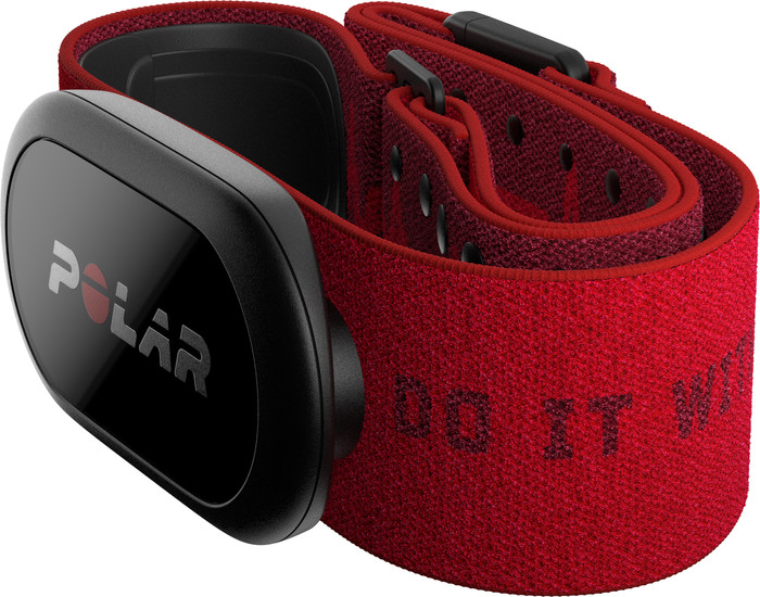 Polar H10 Herzfrequenzmesser Brustband Rot Beat M-XXL rechte seite