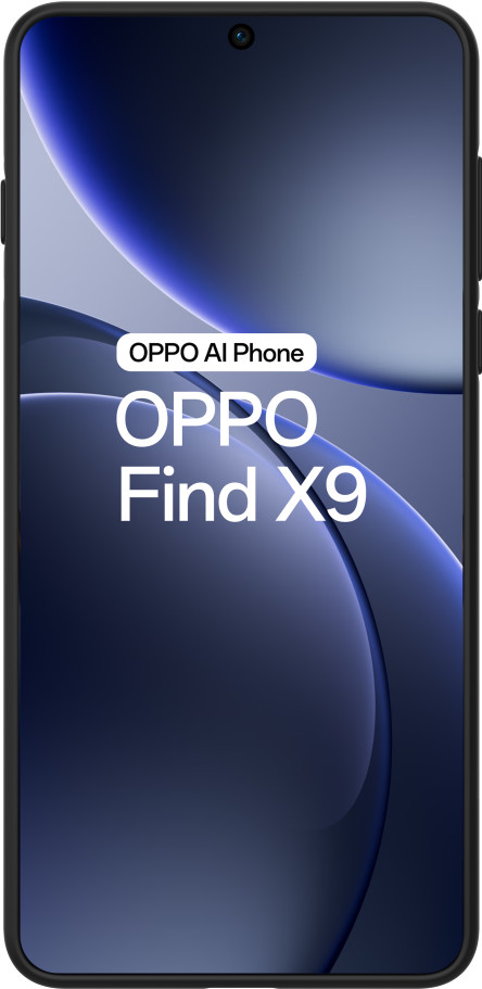 Just in Case Rugged OPPO Find X9 Back Cover Black front