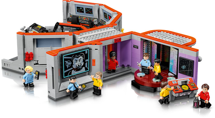 LEGO Icons Star Trek: U.S.S. Enterprise NCC-1701 Bridge 11385 detail