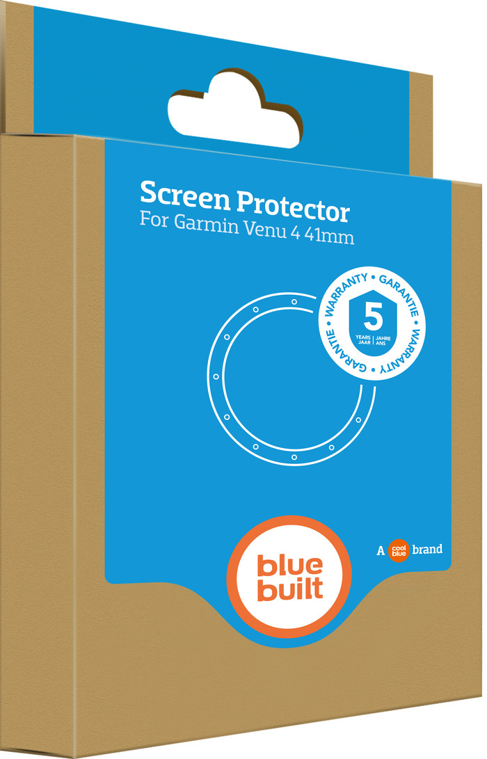 BlueBuilt Garmin Venu 4 41mm Screen Protector packaging