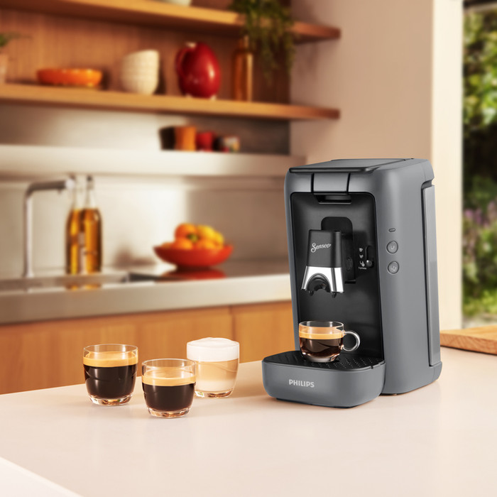 Philips Senseo Maestro CSA260/50 Grau produkt in gebrauch