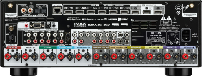 Denon AVC-X3800H Black null