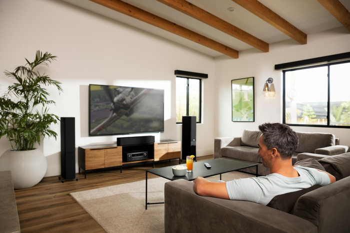 Denon AVR-X2800H Schwarz produkt in gebrauch