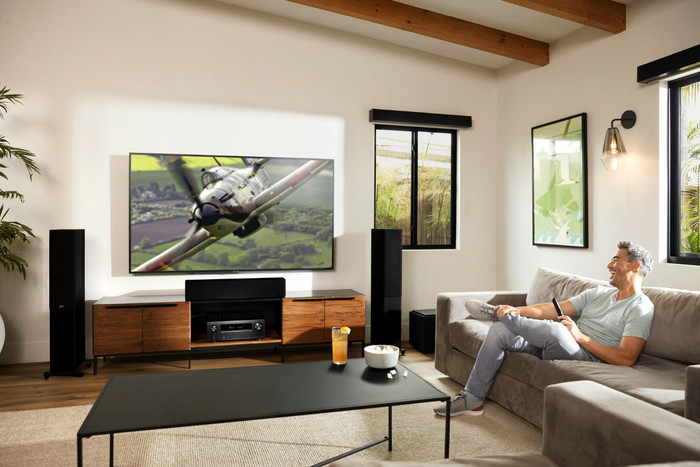 Denon AVR-X2800H Schwarz produkt in gebrauch