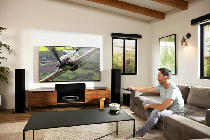 Denon AVR-X2800H Schwarz produkt in gebrauch