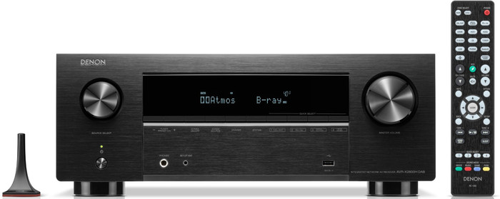 Denon AVR-X2800H Schwarz Main Image