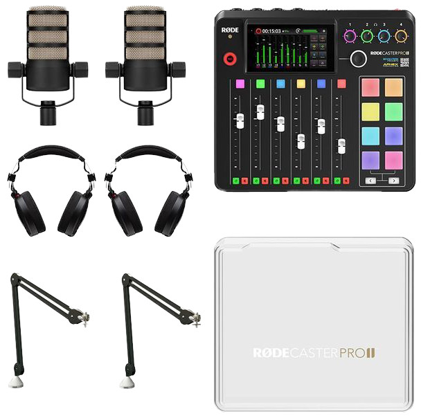 Rode Rodecaster Pro II 2-person bundle Main Image