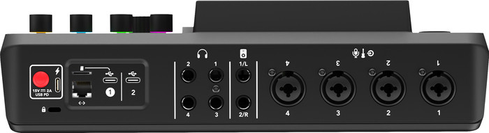 Rode Rodecaster Pro II 2-person bundle back