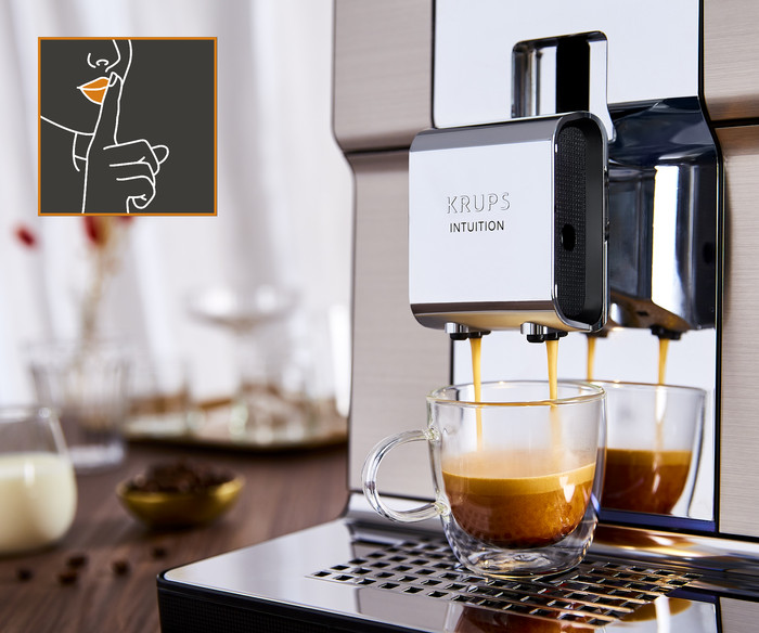 Krups Intuition Experience EA877D product in use