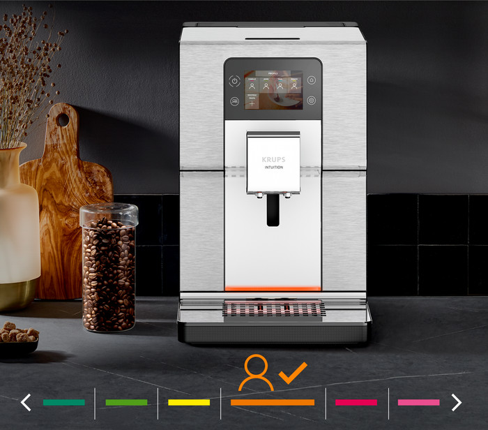 Krups Intuition Experience EA877D product in use