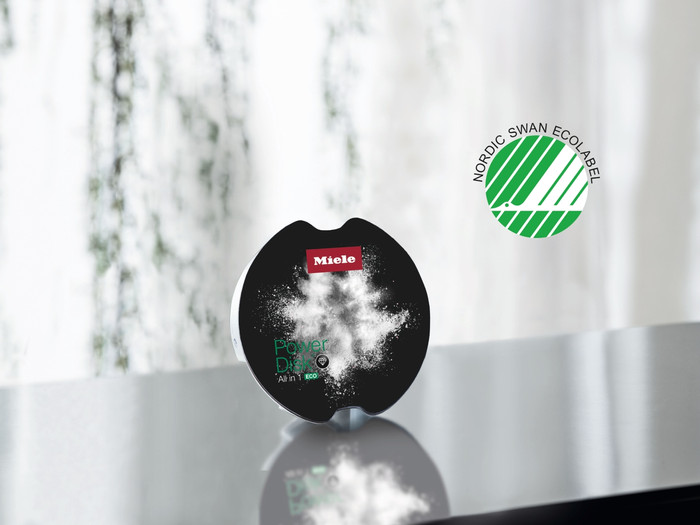 Miele PowerDisk All in 1 ECO - Vorratsset (6 Stück) produkt in gebrauch