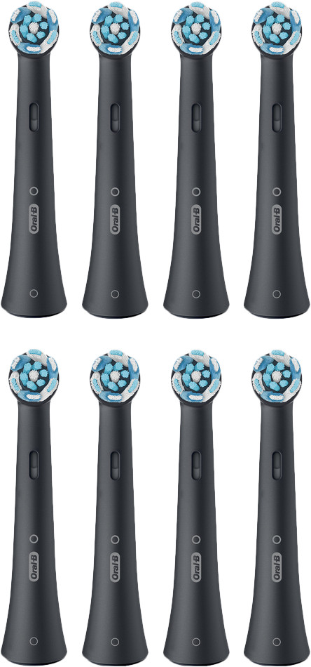 Oral-B iO Ultimate Clean Schwarz mit Farbindikator (8 Stück) Main Image