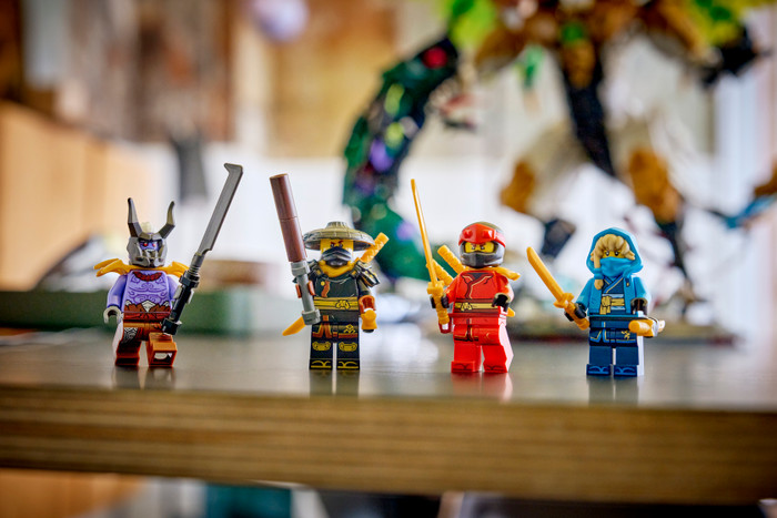 LEGO NINJAGO Ultra Dragon Battle 71872 product in use