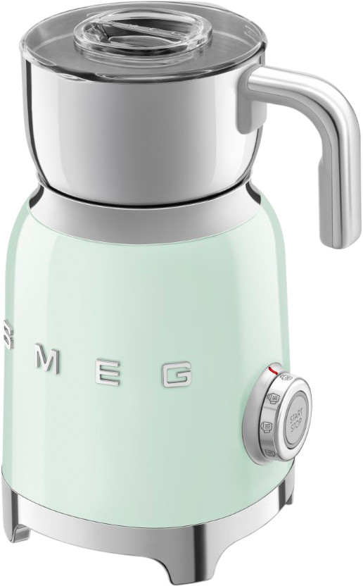 SMEG MFF11PGEU Pastel Green left side