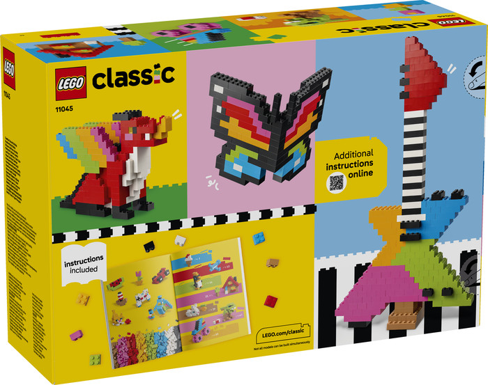 LEGO Classic Kreative Bunte Steine 11045 verpackung
